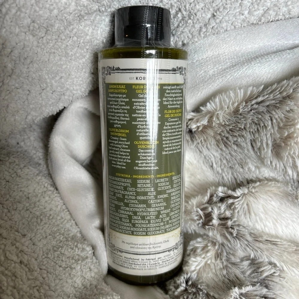 KORRES Pure Greek Olive Shower Gel Olive Blossom